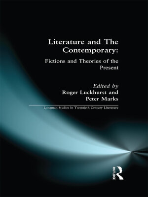 cover image of Literature and the Contemporary